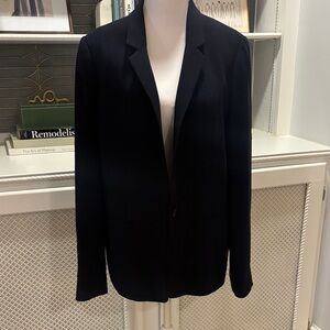 Womens Navy Blue MAPA Single Breasted Blazer